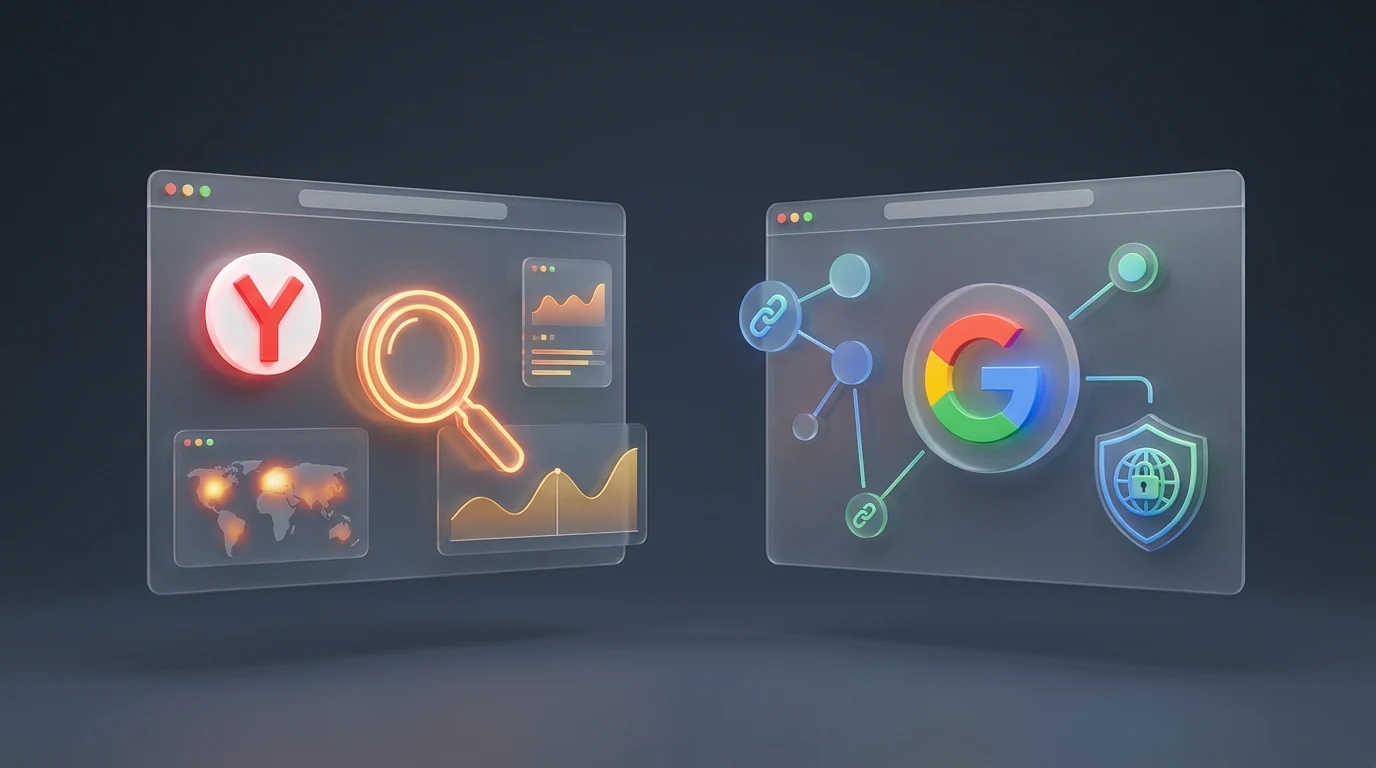 Сравнение алгоритмов продвижения в Яндексе и Google